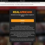 Realafricans Account For Free