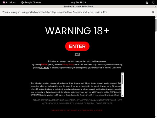 Sexting18.com Trial Offer