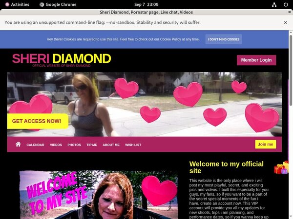 Sheri.modelcentro.com With Pay Safe Card