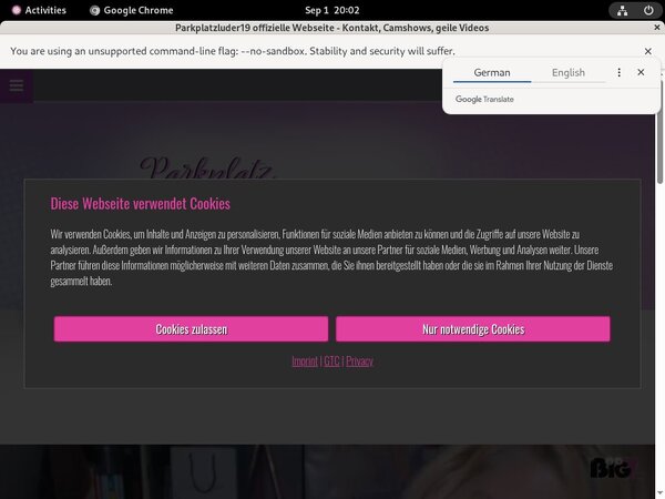 Signup Parkplatzluder19 Paypal