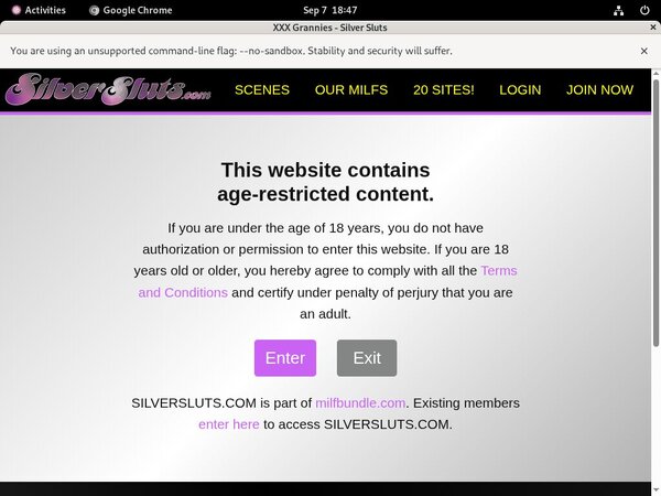 Silversluts.com Premium Membership