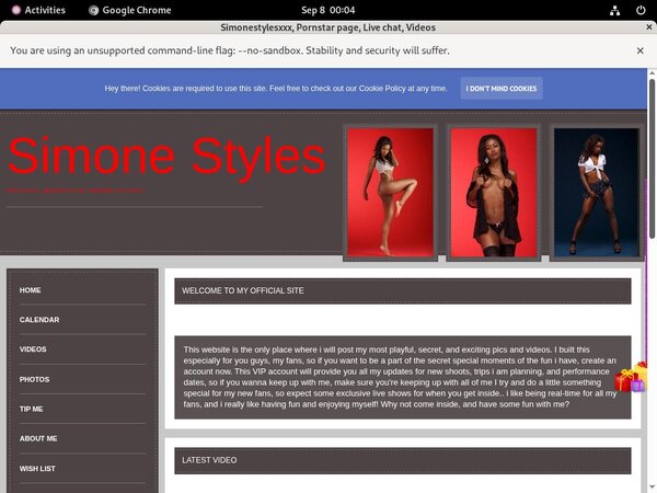 Simonestylesxxx.modelcentro.com Low Price