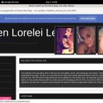 Siren Lorelei Lee Register Form