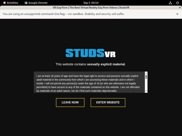 Studsvr.com Promo