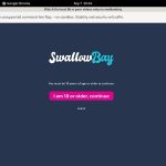 Swallow Bay Signup Form