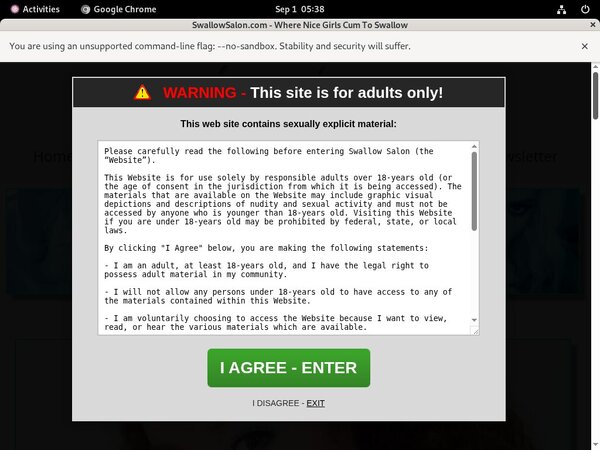 Swallowsalon.com Member Password