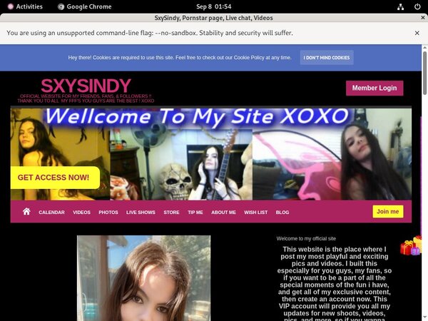 Sxysindyxoxo.com Fresh Passwords