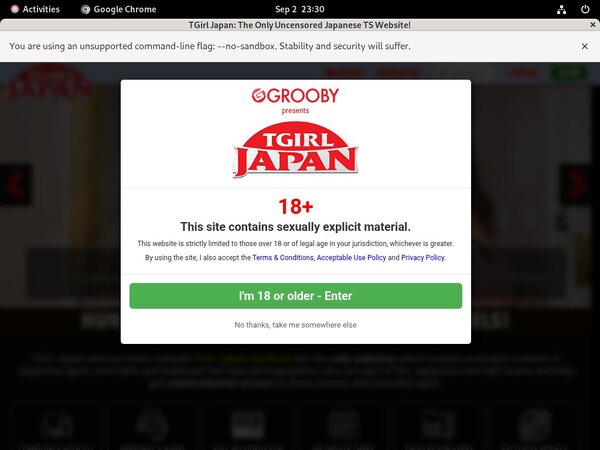 TGirl Japan Trial Login