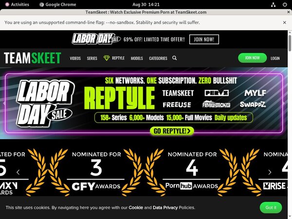 Team Skeet Without Paying