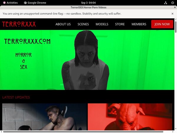 TerrorXXX Percent Off