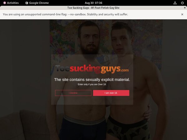 Toesuckingguys Free Sign Up
