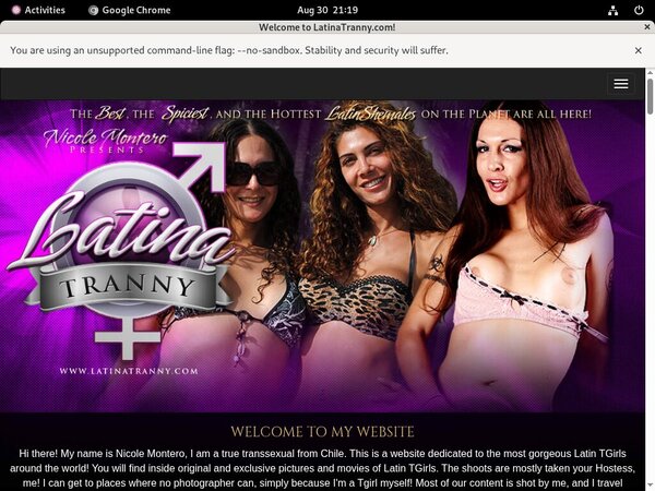 Tranny Latina Password