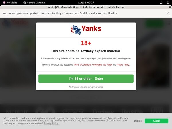 User Yanks