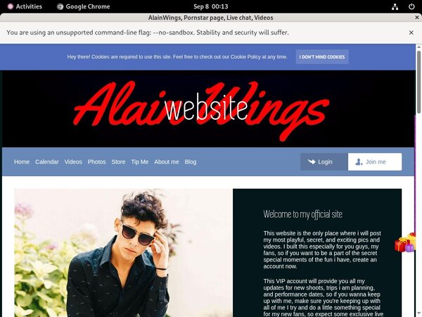 Video AlainWings