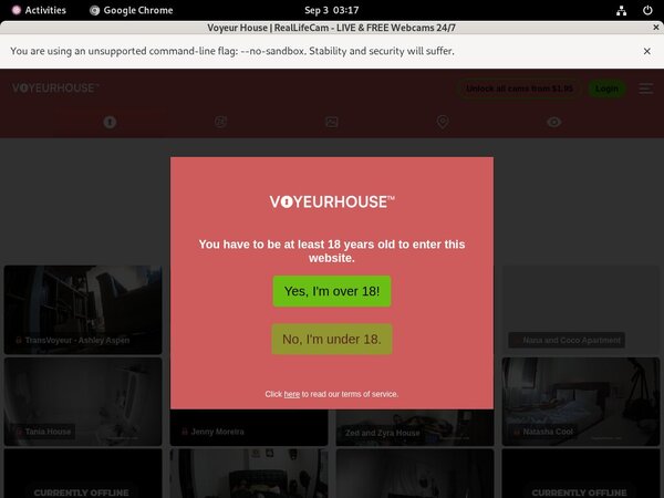 Voyeur House Discount Rate
