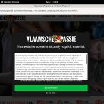 X Videos Vlaamsche Passie