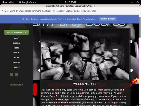 XtremePartyGoers Join Link