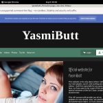 Yasmibutt.modelcentro.com Save