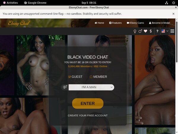 Ebonychat Acc Free