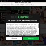 Cracked Old Hans Account