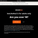 Sexlikereal.com Credit Card Sexlikereal.com Credit Card